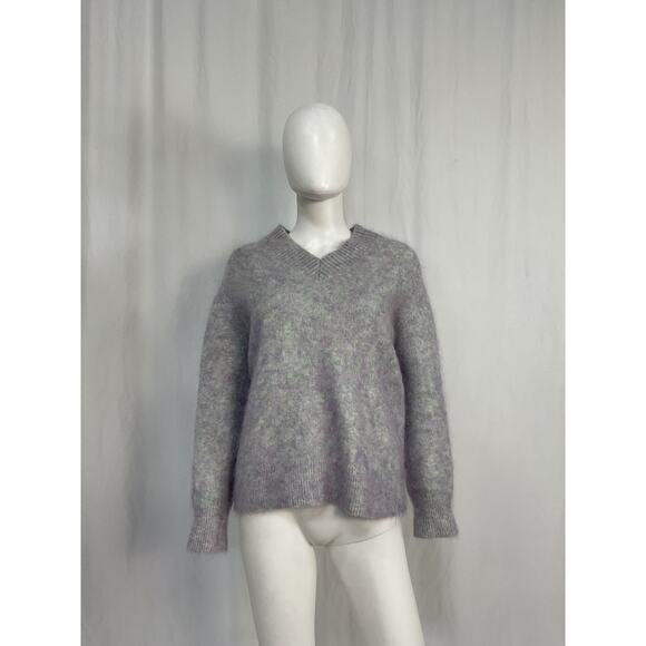 Acne Studios Purple Mohair Pullover Sweater Size S - Picture 4 of 5